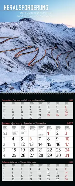 Motivation Faltkalender