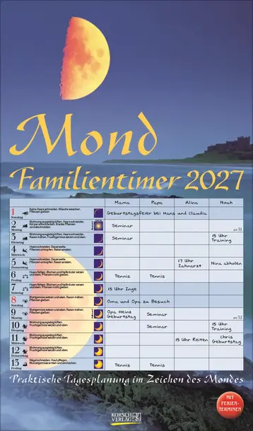 Mond-Familientimer
