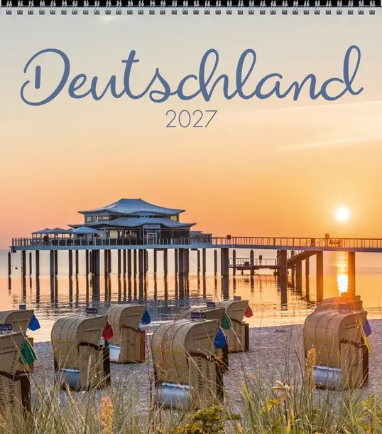 Deutschland Faltkalender