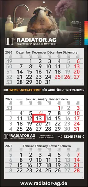 3-Monatsplaner KLEINES BUDGET