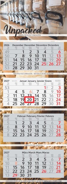 4-Monats-Planer NATUR