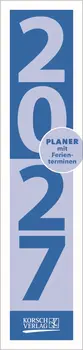 Streifenplaner Compact Blau