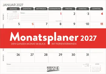 Monatsplaner
